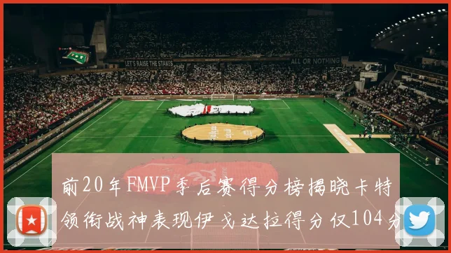 前20年FMVP季后赛得分榜揭晓卡特领衔战神表现伊戈达拉得分仅104分